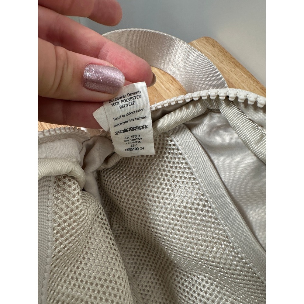 Lululemon Everywhere Belt Bag 1L 2L White Recycled Nylon Fanny Pack Lot of 2 - Picture 7 of 14